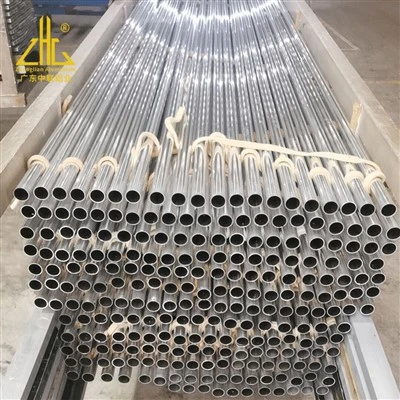 OEM aluminiumskanalrør og rørekstruderingsprofil for konstruksjon